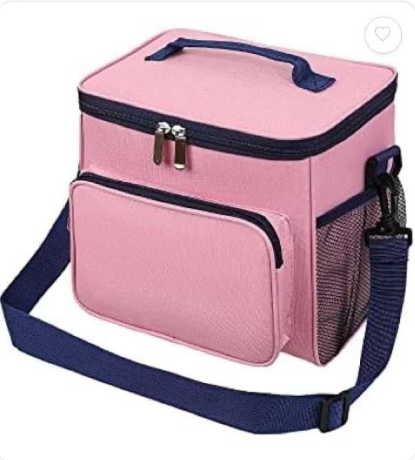 Insulated Lunch Bag Large Lunch Bags For Women Men Reusable Lunch Bag With Adjustable Shoulder Strap Insulated Lunch Bag