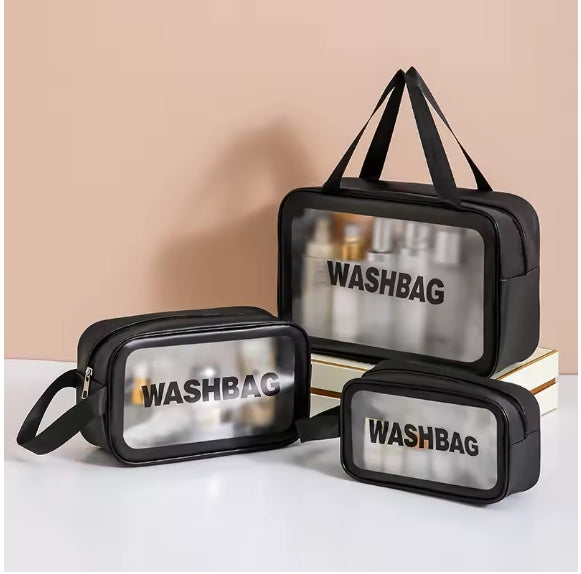Toiletry Bag Set (3-Piece)