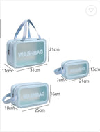 Toiletry Bag Set (3-Piece)